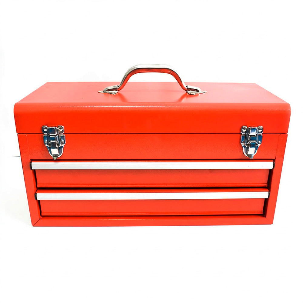 CAJA DE HERRAMIENTAS DOS CAJONES LARGO 48CM LH-936