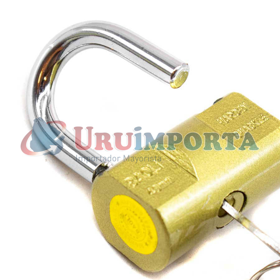CANDADO BRONCEADO EN BLISTERS 40MM BAOLI LH-1274