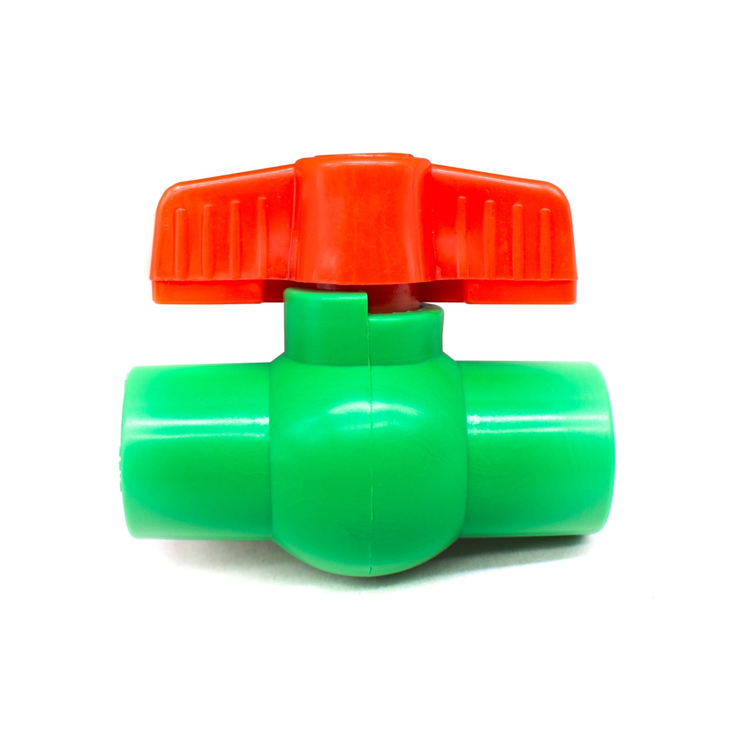 LLAVE DE PASO TERMOFUSION PLASTICA ROJA LH-1040