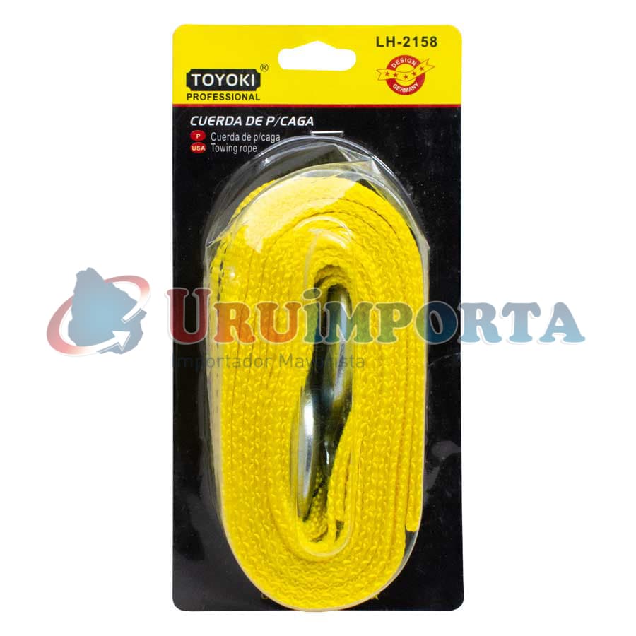 CUERDA PARA REMOLCAR 2″ X 3.4MT 2TON CPC536 LH2158