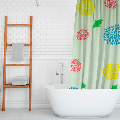 CORTINA PARA BAÑO ESTAMPADA 1.80M X 180CM LH-837