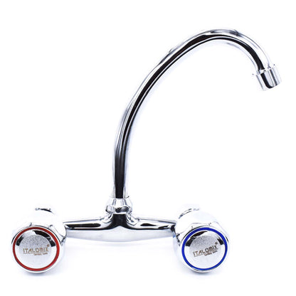 GRIFO DOBLE COMANDO 15CM PARED ITALOMIX LH-830