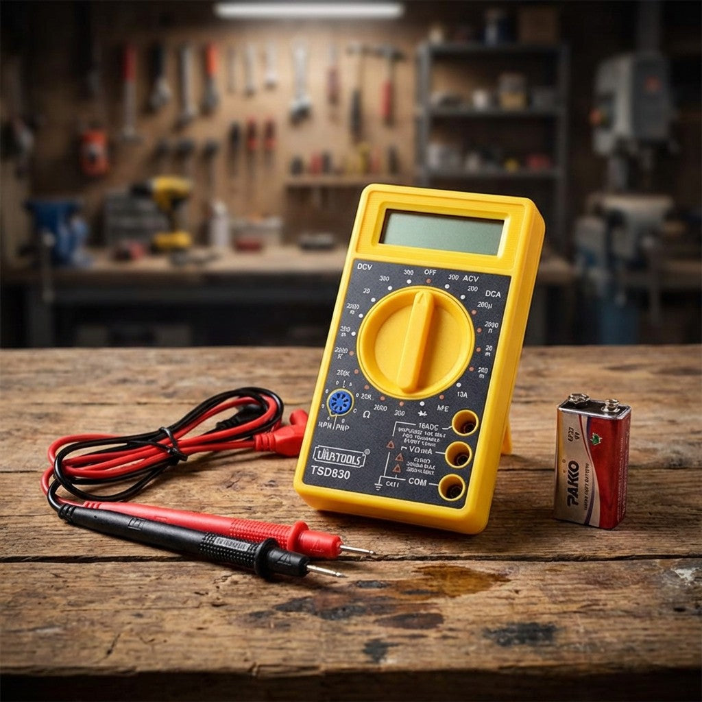 TESTER DIGITAL BATERIA INCLUIDA UYUSTOOLS TSD830B