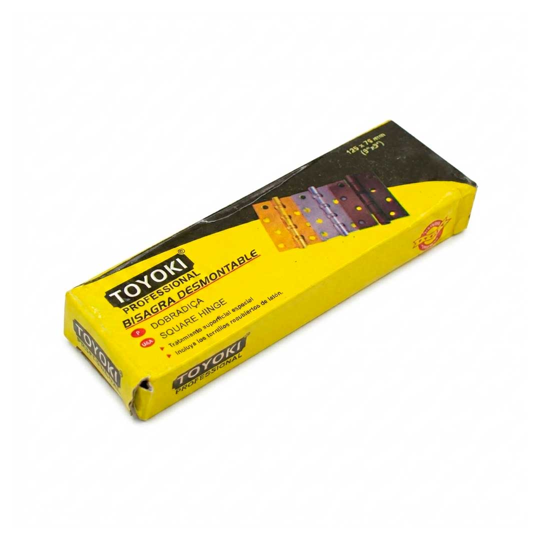 BISAGRA PLATEADA REFORZADA 5¨ 2 UNID OXFORD LH-957