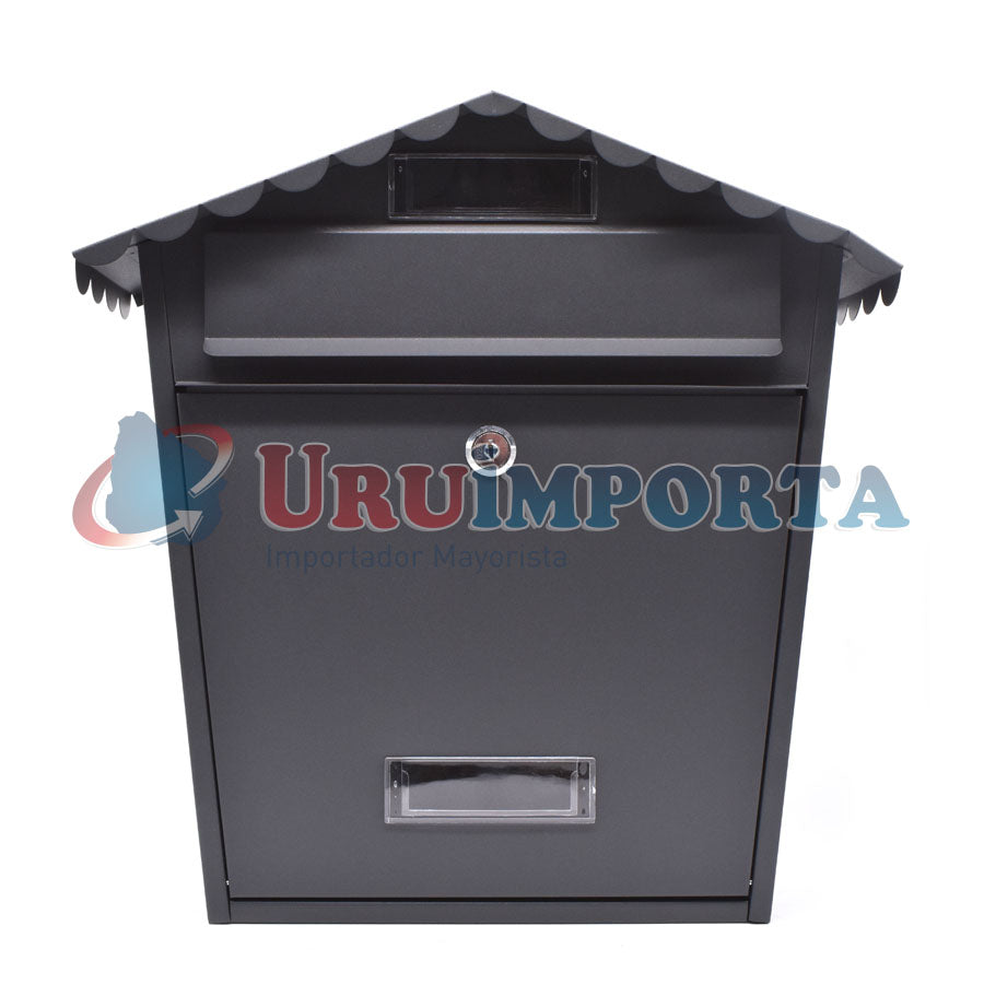 BUZONERA METALICA TIPO CASA TRIANGULAR LH-1317