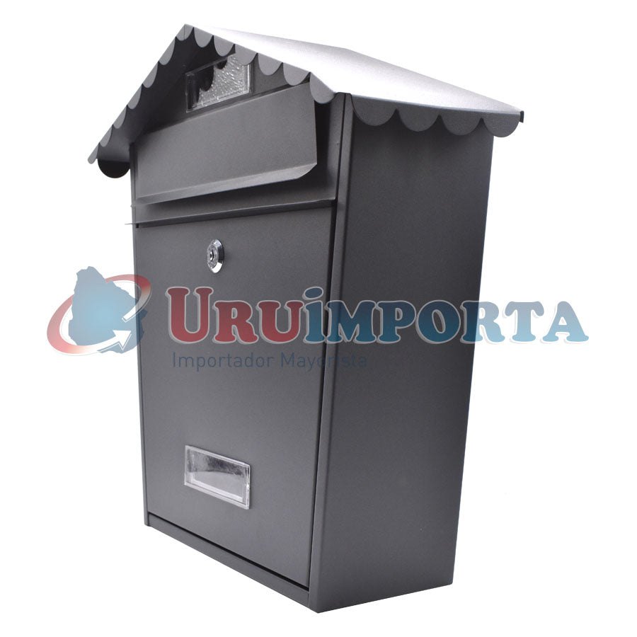 BUZONERA METALICA TIPO CASA TRIANGULAR LH-1317