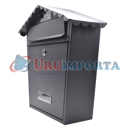 BUZONERA METALICA TIPO CASA TRIANGULAR LH-1317