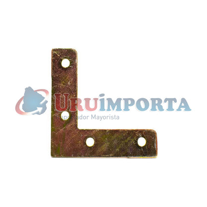 ESCUADRA ESQUINA PLANA 24 UNIDADES 63X63MM ECE163