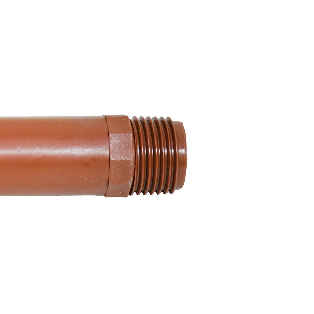 NIPLE 10CM 1/2 PPL MARRON 12-022