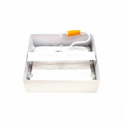 PLAFON 6W CUADRADO LUZ CALIDA LED LIFE LH-1770