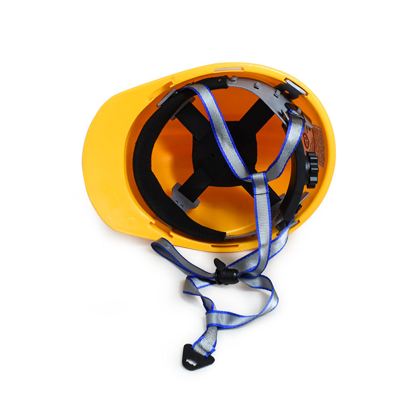 CASCO DE SEGURIDAD AMARILLO PARA OBRA LH-3144