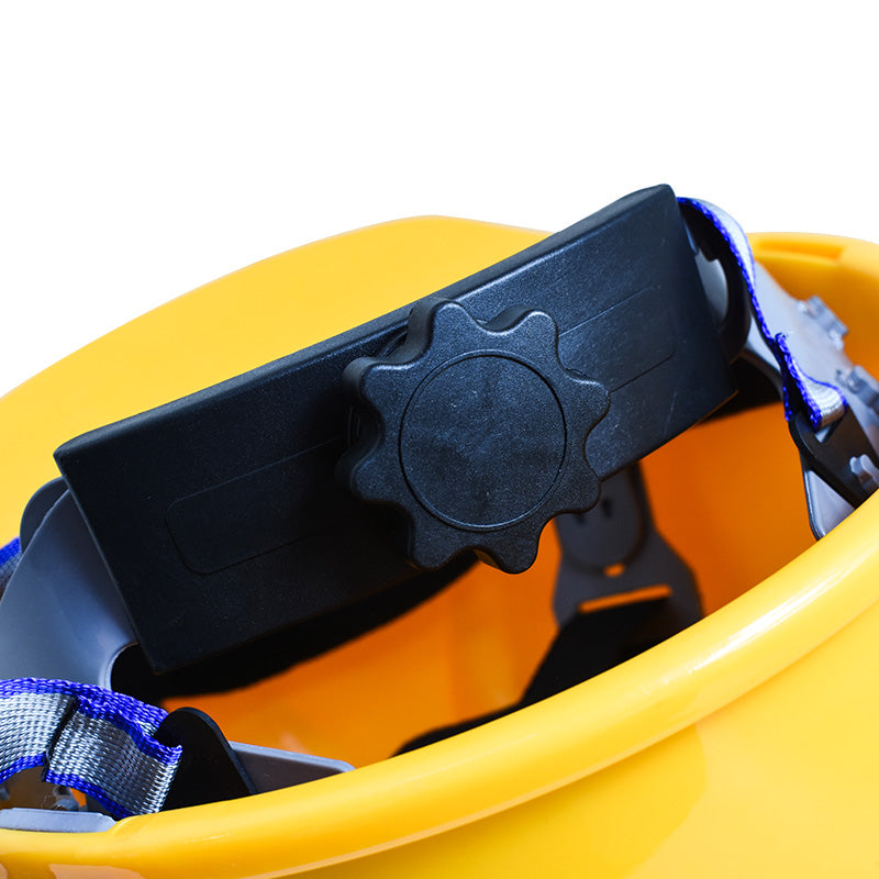 CASCO DE SEGURIDAD AMARILLO PARA OBRA LH-3144