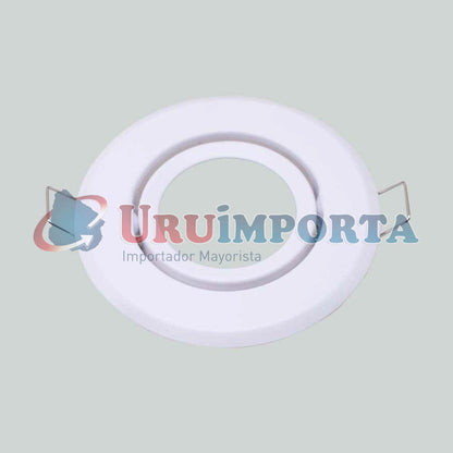 ARO P/DICROICA BLANCO METALICO ARTICULADO  LH-2082