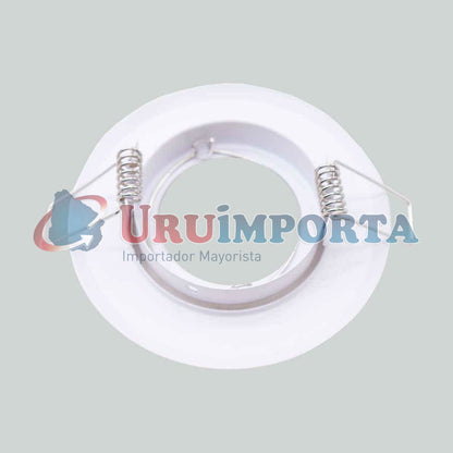 ARO P/DICROICA BLANCO METALICO ARTICULADO  LH-2082
