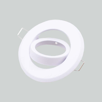 ARO P/DICROICA BLANCO METALICO ARTICULADO  LH-2082