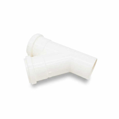 RAMAL 45 GRADOS 40MM BLANCO DE PVC KRONA K-626