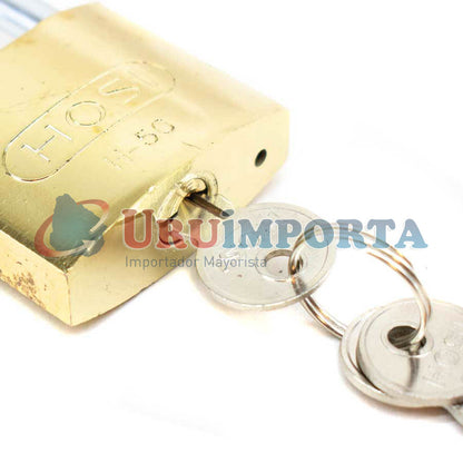 CANDADO DE BRONCE 50MM YT27 (ACERADO) LH-46