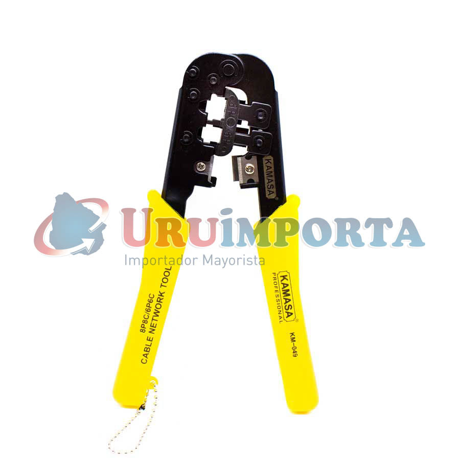 PINZA P/ TELEFONO 7.3 RJ45 RJ12 RJ11 KAMASA KM-049