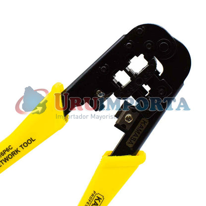 PINZA P/ TELEFONO 7.3 RJ45 RJ12 RJ11 KAMASA KM-049