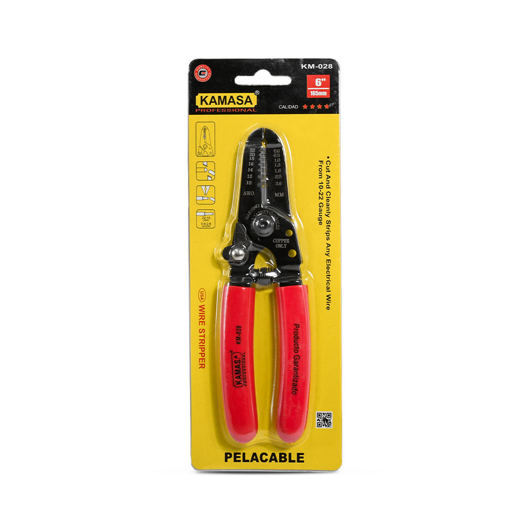 PINZA PELACABLE 6 KAMASA KM-028