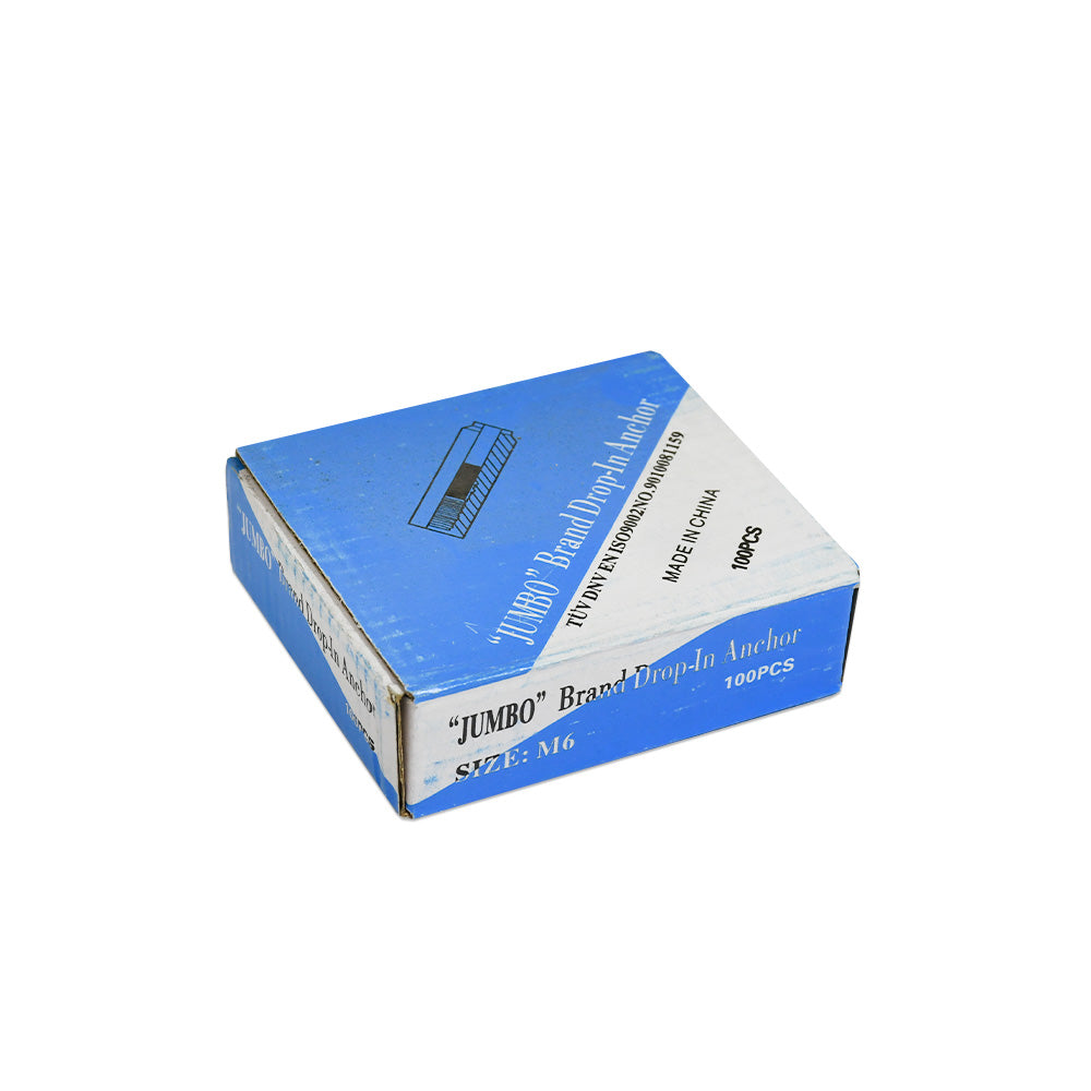 TACO METALICO 6MM 100PZ DE EXPANSION LH-3067