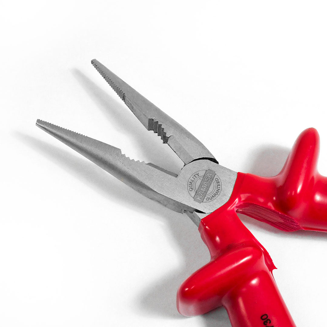 PINZA PUNTA 6 C/AISLA P/ELECTRICISTA KAMASA KM-730
