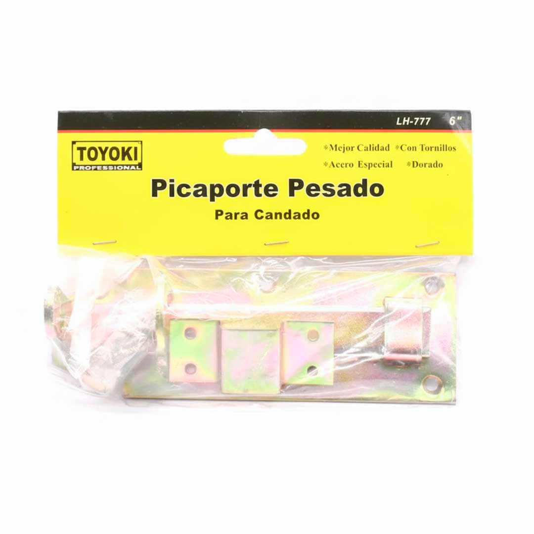 PASADOR 6″ PLANO CON TORNILLOS TOYOKI LH-777