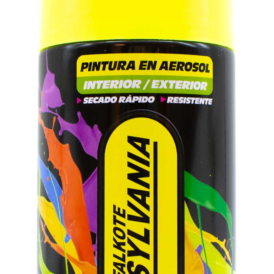PINTURA EN AEROSOL 400ML FLUO AMARILLO PENNSYLVA
