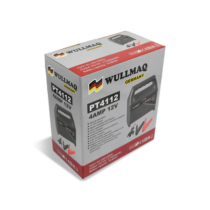 CARGADOR DE BATERIA 4AMP 12V WULLMAQ PT-4112