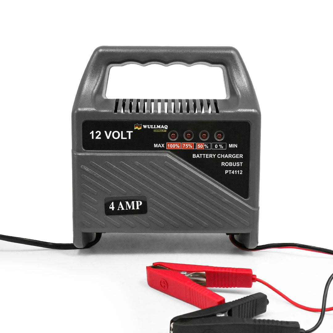 CARGADOR DE BATERIA 4AMP 12V WULLMAQ PT-4112