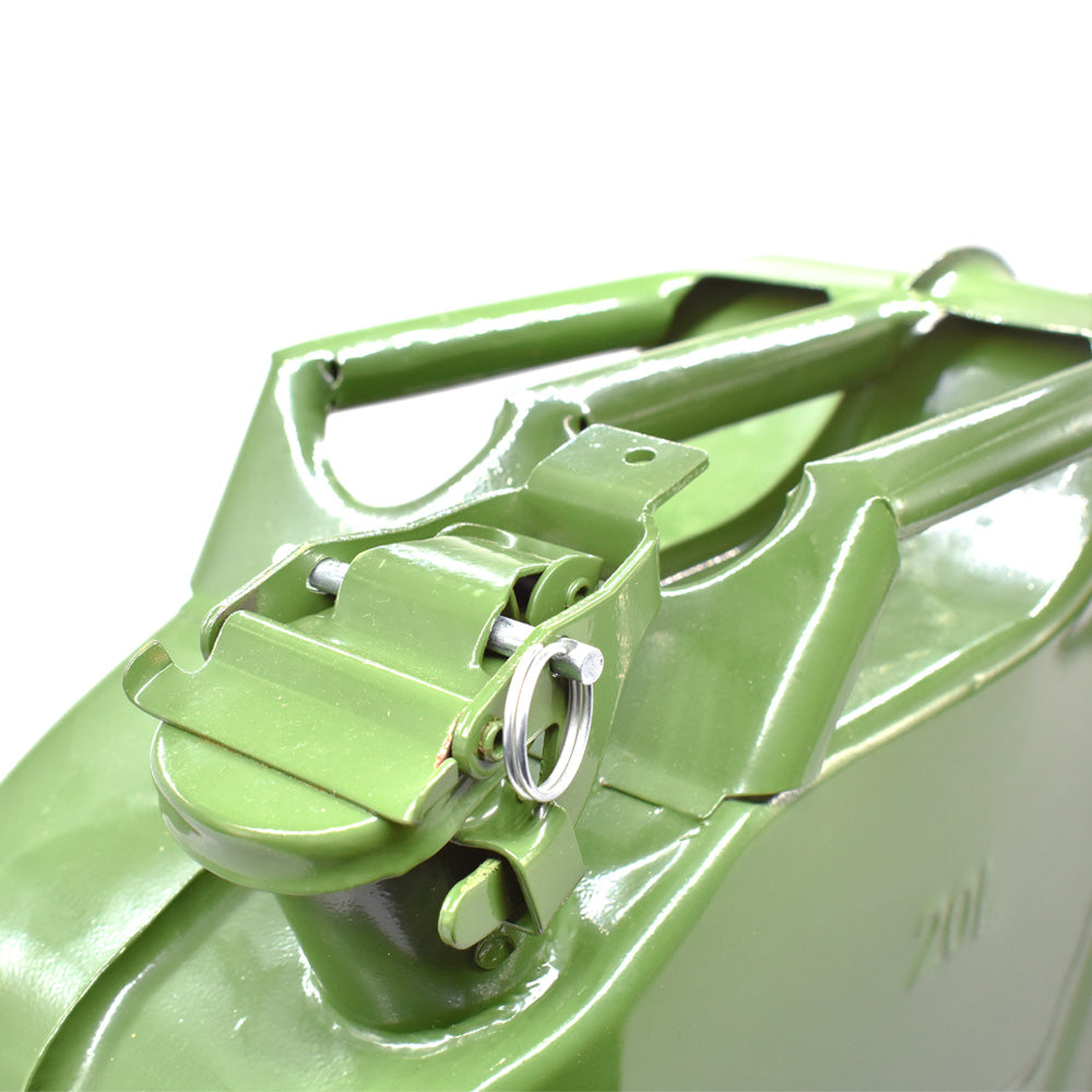 BIDON METALICO 20 LITROS VERDE MILITAR LH 944