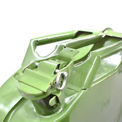 BIDON METALICO 20 LITROS VERDE MILITAR LH 944