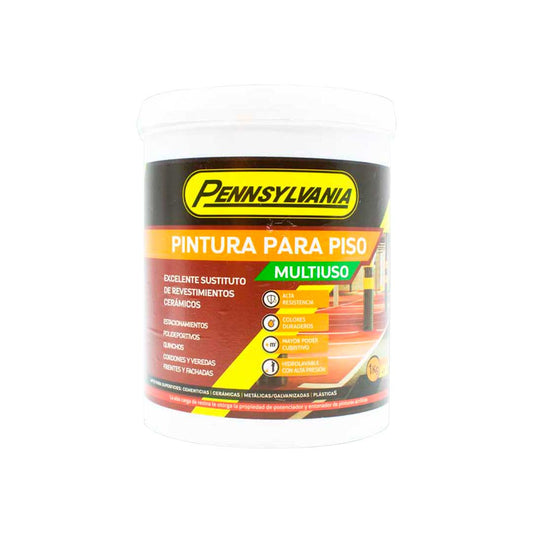 PINTURA PARA PISOS VERDE MUSGO 1 KILO PENNSYLVANIA
