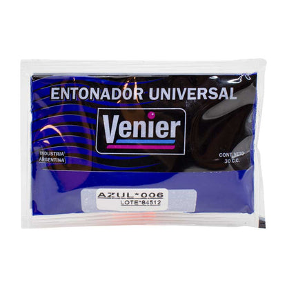 ENTONADOR AZUL UNIVERSAL PARA PINTURA 30CC VENIER