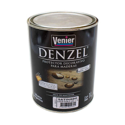 PROTECTOR 1L ROBLE OSCURO P/MADERA SATINADO DENZEL