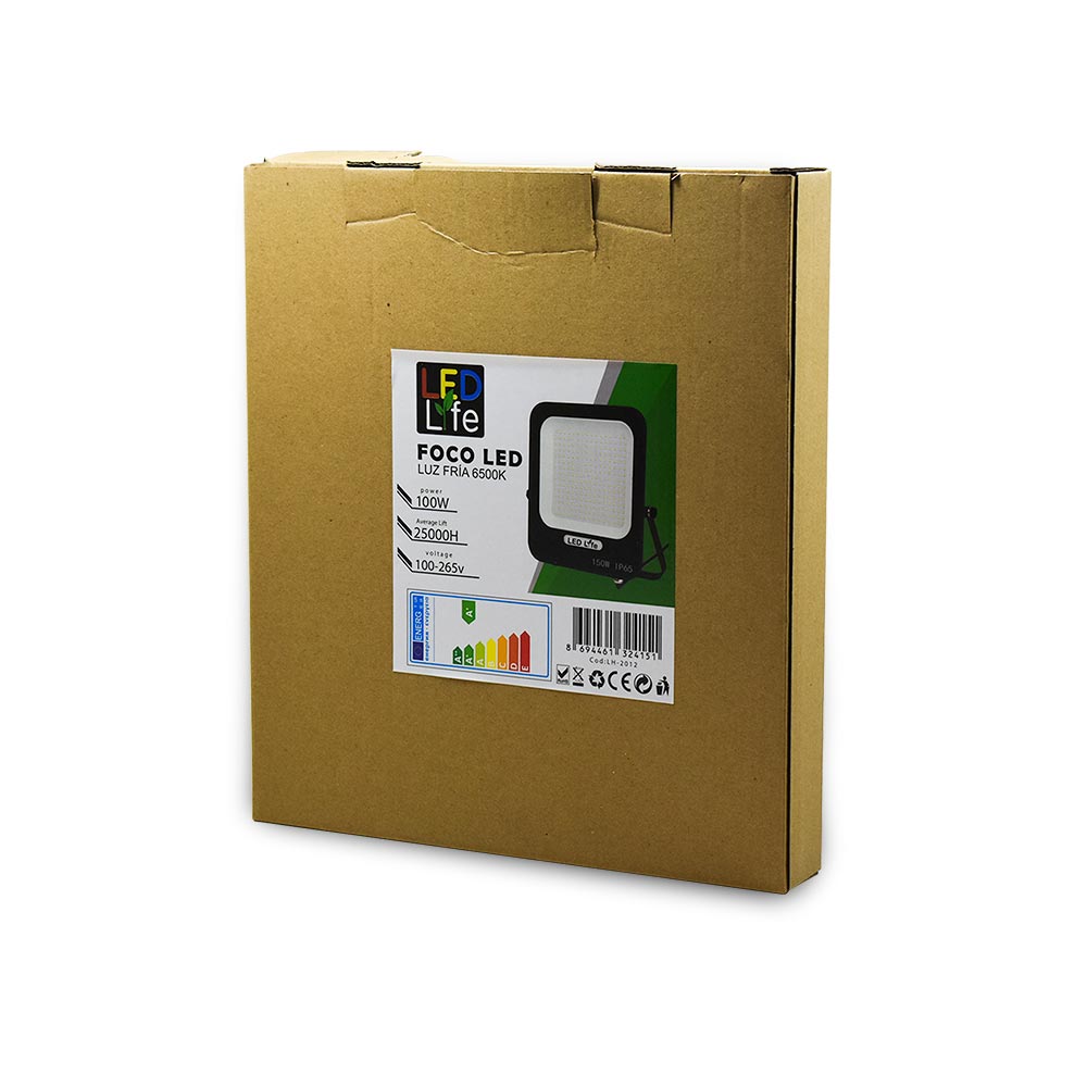 FOCO LED 100W LUZ FRIA 6500K LED LIFE LH-1793