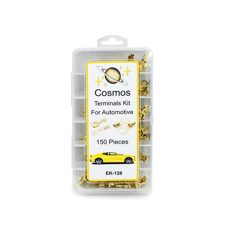 TERMINALES SURTIDAS 150PZ AUTOMOTRIZ COSMOS EK-128