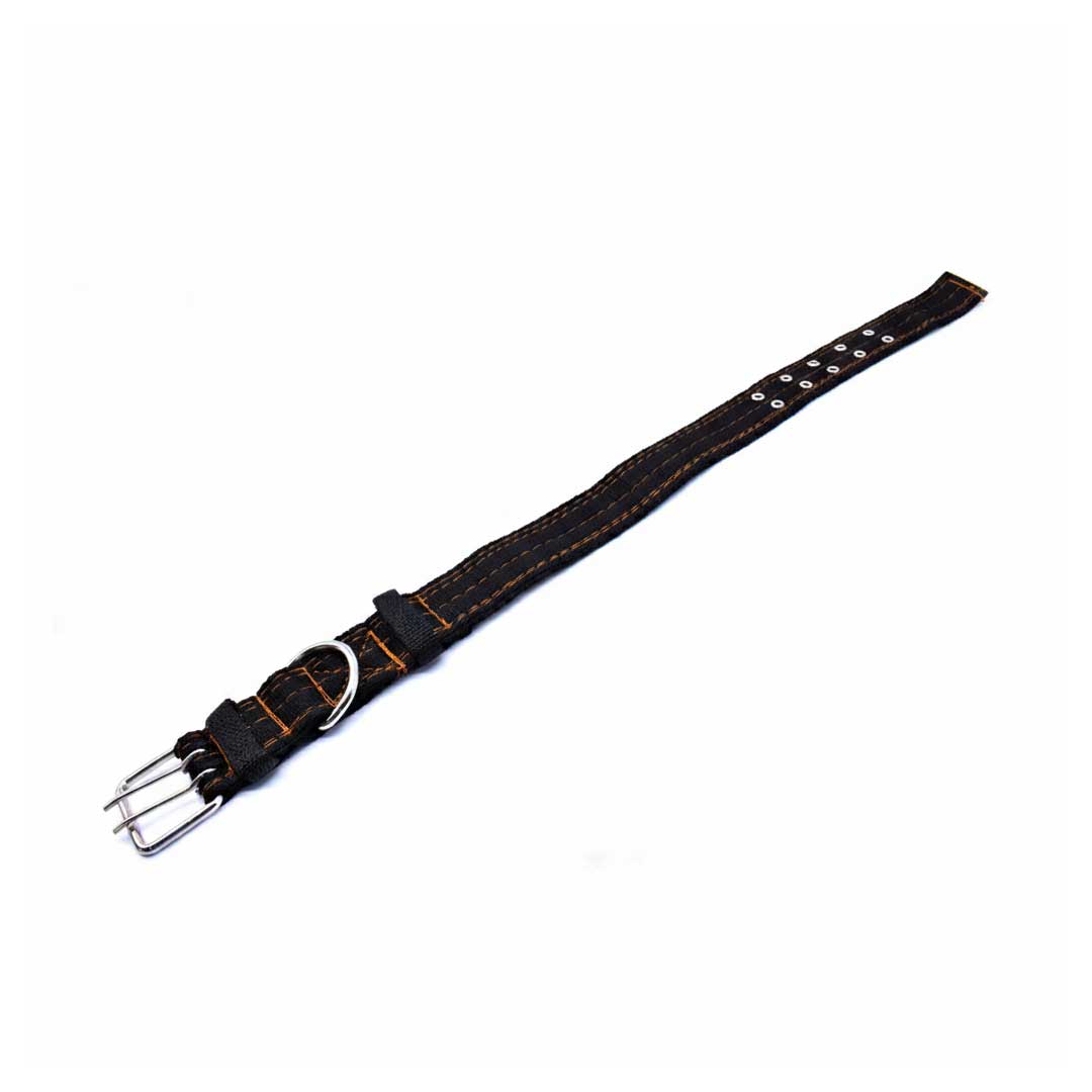 COLLAR DOBLE 4CMX70CM COLOR NEGRO LH-1092