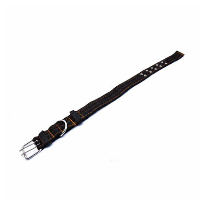 COLLAR DOBLE 4CMX70CM COLOR NEGRO LH-1092