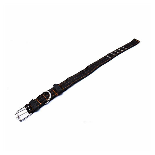COLLAR DOBLE 4CMX70CM COLOR NEGRO LH-1092