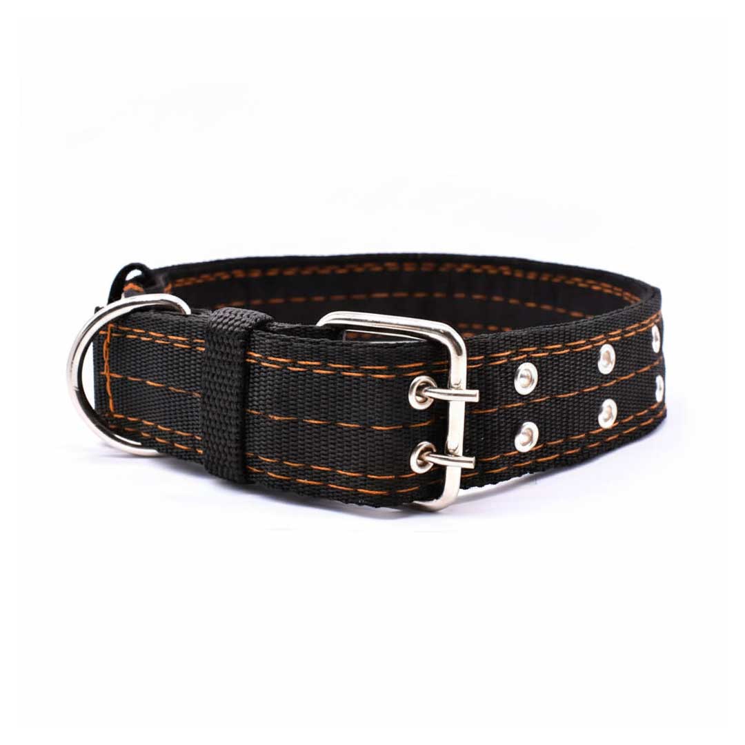 COLLAR DOBLE 4CMX70CM COLOR NEGRO LH-1092