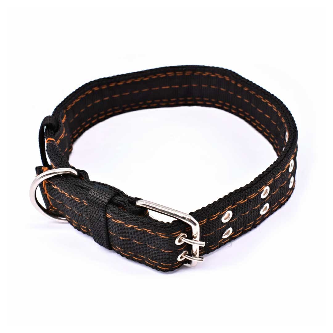 COLLAR DOBLE 4CMX70CM COLOR NEGRO LH-1092