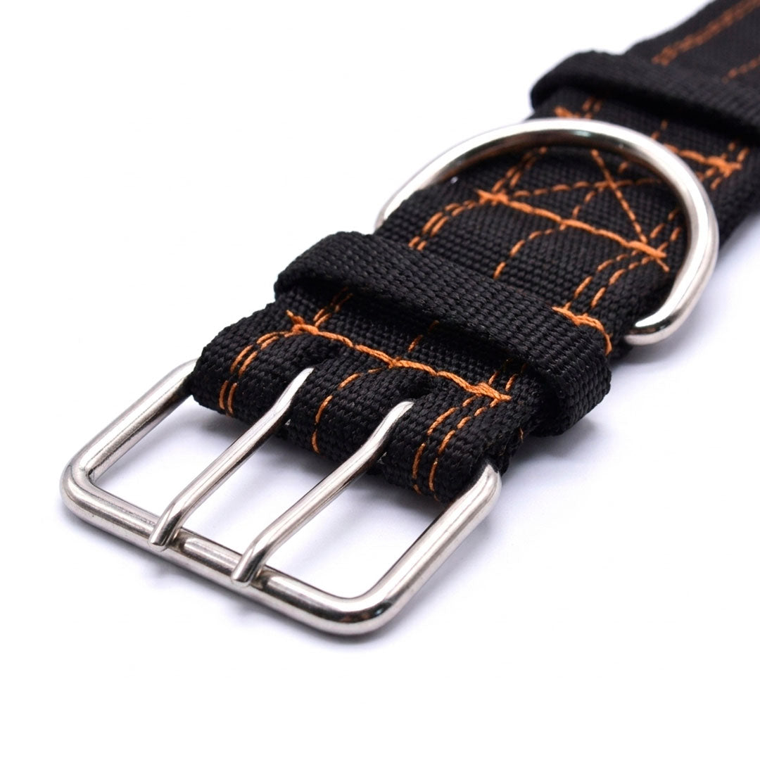 COLLAR DOBLE 5CM X 80CM COLOR NEGRO LH-1091