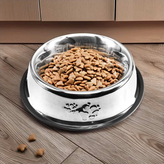 PLATO 15CM ACERO INOXIDABLE PARA MASCOTAS LH-1099