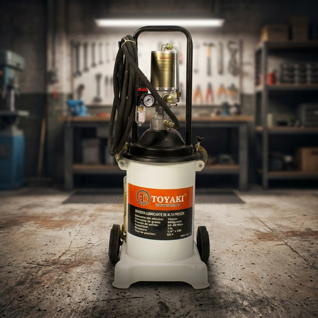 ENGRASADORA NEUMATICA 13 LITROS TOYAKI TK-AGP13L