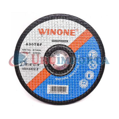 DISCO CORTE METAL 7″X1/8″ WINONE LH-1137