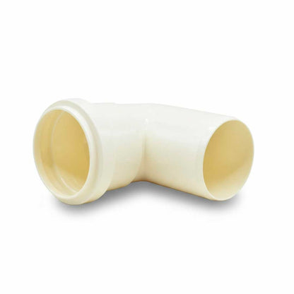 CODO 90 GRADOS 50MM BLANCO DE PVC KRONA K-617