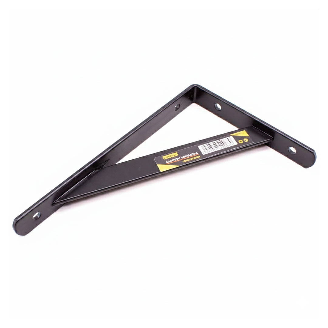 SOPORTE ESCUADRA NEGRO 125X200MM UYUSTOOLS SOE125