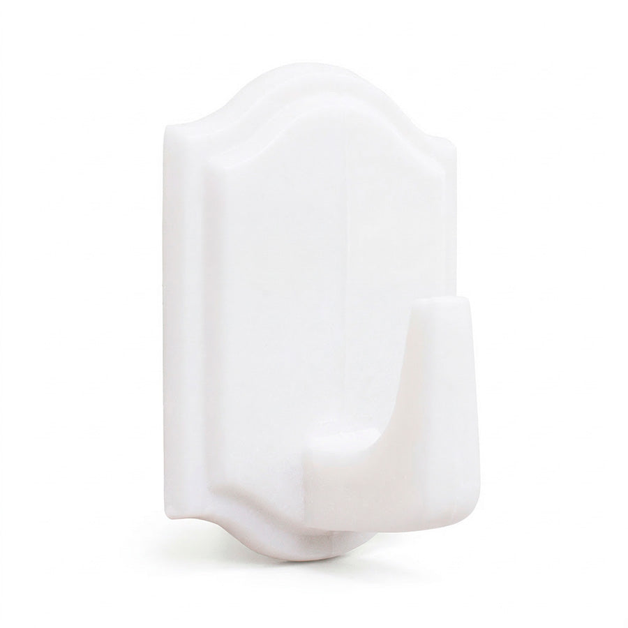 COLGADOR PLASTICO AUTOADHESIVO 12 UNIDADES LH-1216