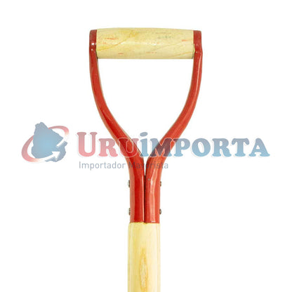 CABO DE MADERA PARA PALA C/EMPUN METALICA LH-1256